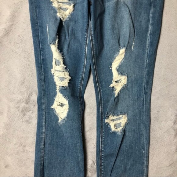 NWT Express Ankle Distressed Legging Mid rise - Picture 9 of 10